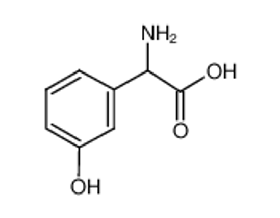 Picture of 2-amino-2-(3-hydroxyphenyl)acetic acid