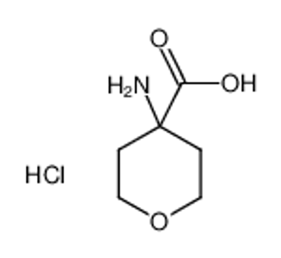 Picture of 4-aminooxane-4-carboxylic acid,hydrochloride