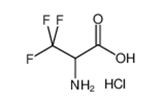 Picture of 2-amino-3,3,3-trifluoropropanoic acid,hydrochloride