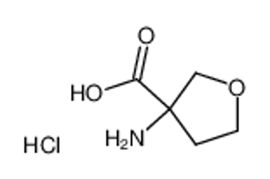 Picture of 3-aminooxolane-3-carboxylic acid,hydrochloride