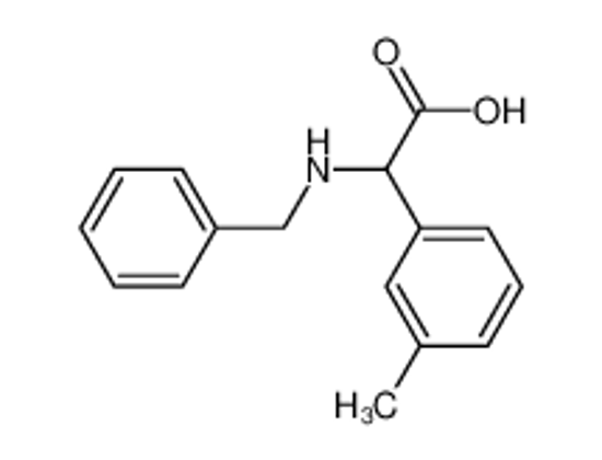 Picture of 2-(benzylamino)-2-(3-methylphenyl)acetic acid