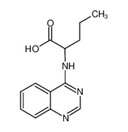 Picture of (2S)-2-(quinazolin-4-ylamino)pentanoic acid