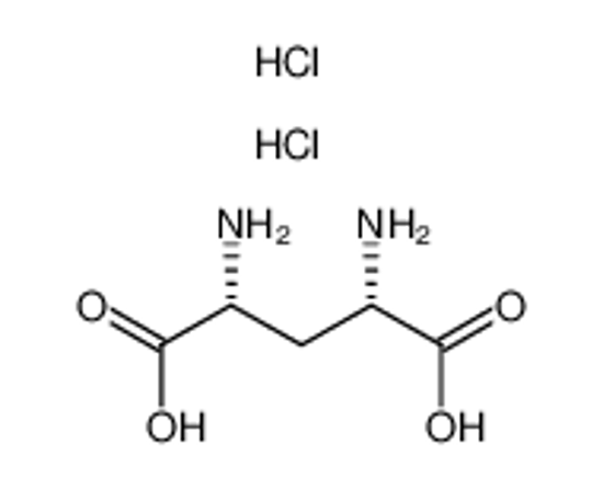 Picture of (2S,4R)-2,4-diaminopentanedioic acid,dihydrochloride