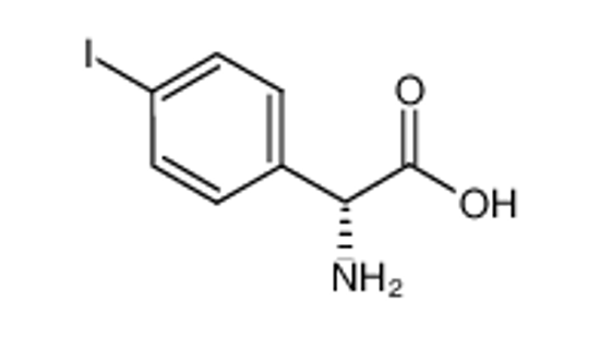 Picture of (2R)-2-amino-2-(4-iodophenyl)acetic acid