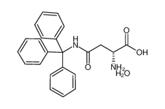 Picture of (2R)-4-amino-4-oxo-2-(tritylamino)butanoic acid
