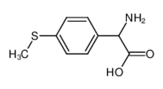Picture of 2-amino-2-(4-methylsulfanylphenyl)acetic acid