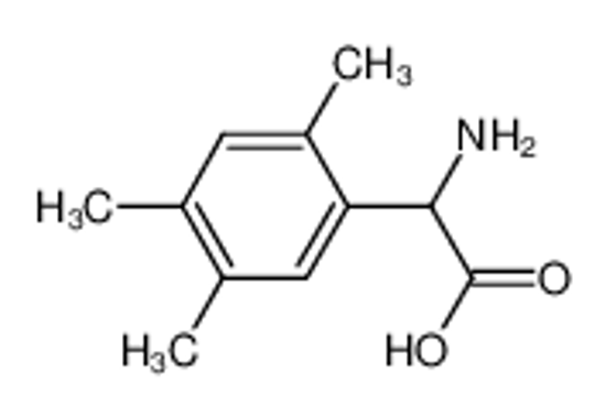 Picture of 2-amino-2-(2,4,5-trimethylphenyl)acetic acid