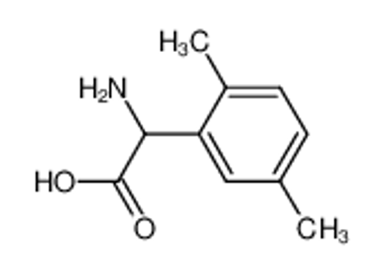 Picture of 2-amino-2-(2,5-dimethylphenyl)acetic acid