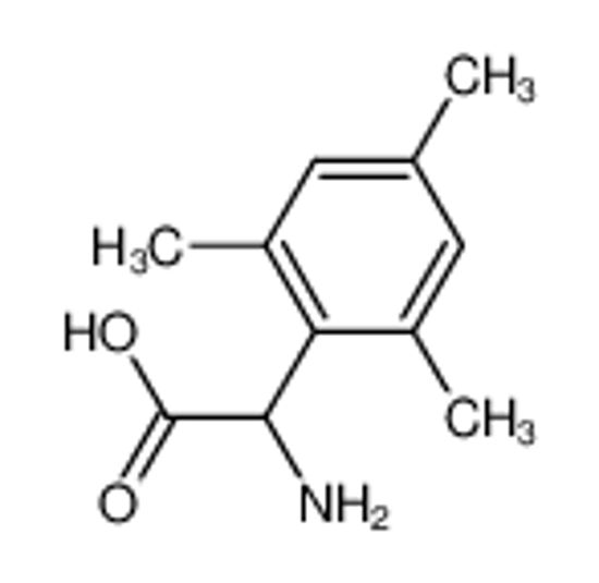 Picture of 2-amino-2-(2,4,6-trimethylphenyl)acetic acid