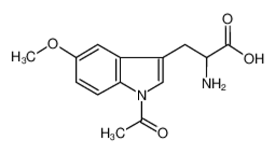 Picture of 2-acetamido-3-(5-methoxy-1H-indol-3-yl)propanoic acid,hydrate