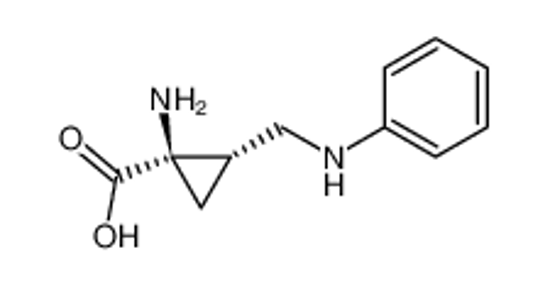 Imagem de (1R,2S)-1-amino-2-(anilinomethyl)cyclopropane-1-carboxylic acid