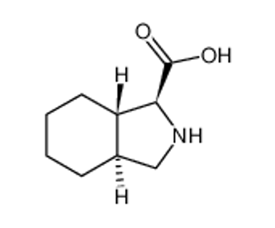 Picture of (1S,3aS,7aS)-2,3,3a,4,5,6,7,7a-octahydro-1H-isoindole-1-carboxylic acid