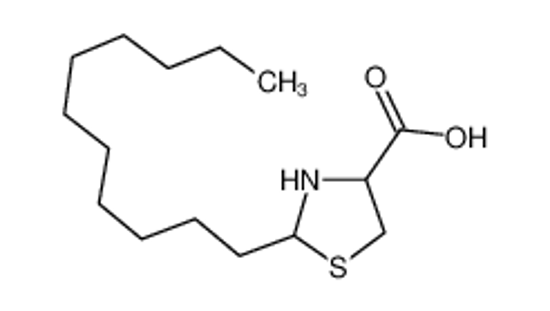 Picture of (4R)-2-Undecyl-4-thiazolidinecarboxylic acid