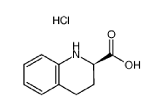 Picture of D-1,2,3,4-TETRAHYDRO-QUINOLINE-2-CARBOXYLIC ACID HYDROCHLORIDE