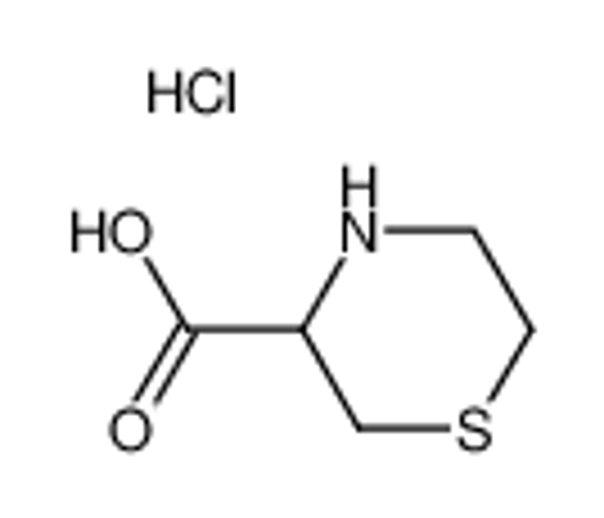Picture of Thiomorpholine-3-carboxylic acid hydrochloride