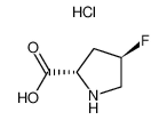 Picture of (2S,4R)-4-fluoropyrrolidine-2-carboxylic acid,hydrochloride