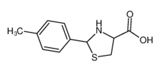 Picture of 2-(2-P-TOLYL)-4-THIAZOLIDINECARBOXYLIC ACID