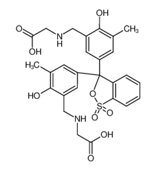 Picture of O-CRESOLSULFONPHTHALEIN-3',3''-BIS(METHYLAMINOACETIC ACID SODIUM SALT)