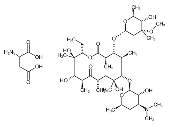 Picture of erythromycin aspartate