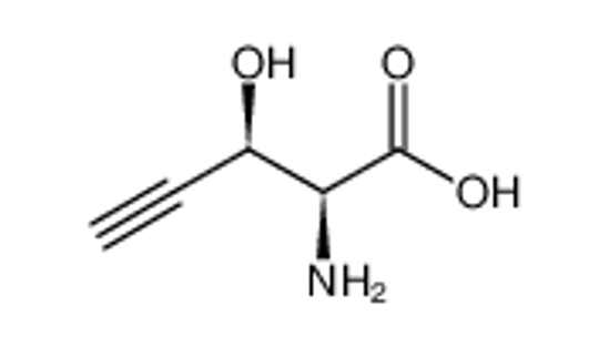 Picture of 2(S),3(R)-2-Amino-3-hydroxypent-4-ynoic acid