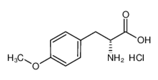 Picture of (2R)-2-amino-3-(4-methoxyphenyl)propanoic acid,hydrochloride