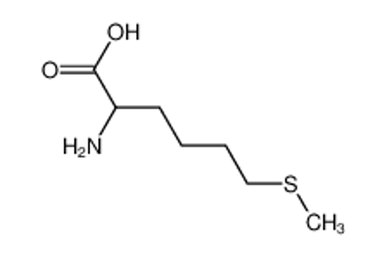 Picture of (2S)-2-amino-6-methylsulfanylhexanoic acid