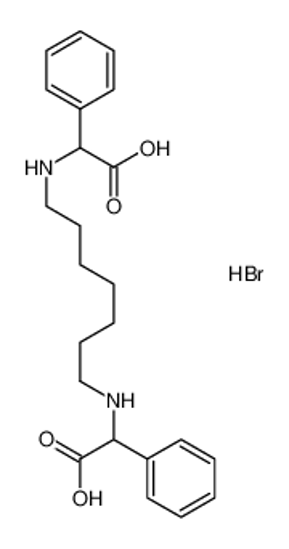 Picture of 2-[7-[[carboxy(phenyl)methyl]amino]heptylamino]-2-phenylacetic acid,hydrobromide