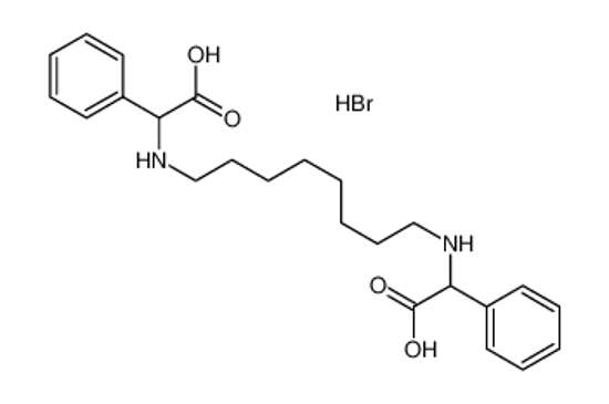 Изображение 2-[8-[[carboxy(phenyl)methyl]amino]octylamino]-2-phenylacetic acid,hydrobromide