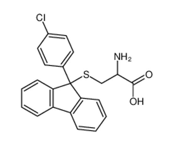Picture of 2-amino-3-[9-(4-chlorophenyl)fluoren-9-yl]sulfanylpropanoic acid