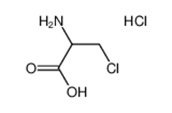 Picture of 2-amino-3-chloropropanoic acid,hydrochloride