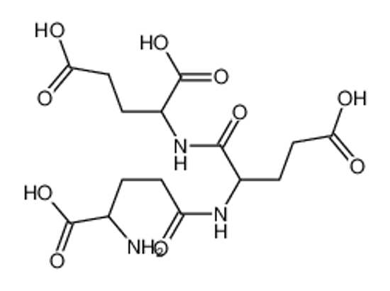 Picture of 2-[[2-[(4-amino-4-carboxybutanoyl)amino]-4-carboxybutanoyl]amino]pentanedioic acid
