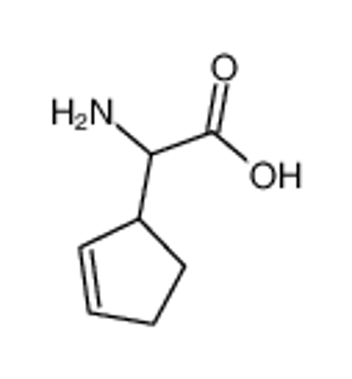 Picture of 2-amino-2-cyclopent-2-en-1-ylacetic acid