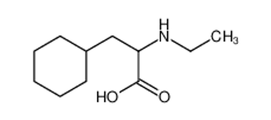 Picture of (2S)-3-cyclohexyl-2-(ethylamino)propanoic acid