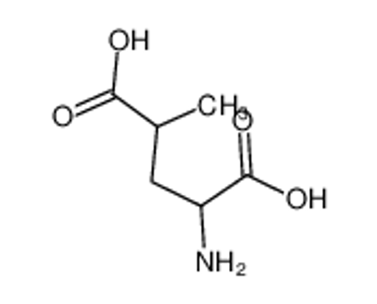 Picture of (2S)-2-amino-4-methylpentanedioic acid