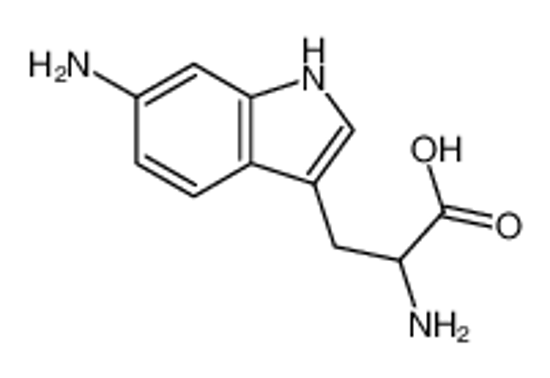 Picture of 2-amino-3-(6-amino-1H-indol-3-yl)propanoic acid
