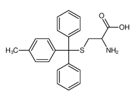 Picture of 2-amino-3-[(4-methylphenyl)-diphenylmethyl]sulfanylpropanoic acid