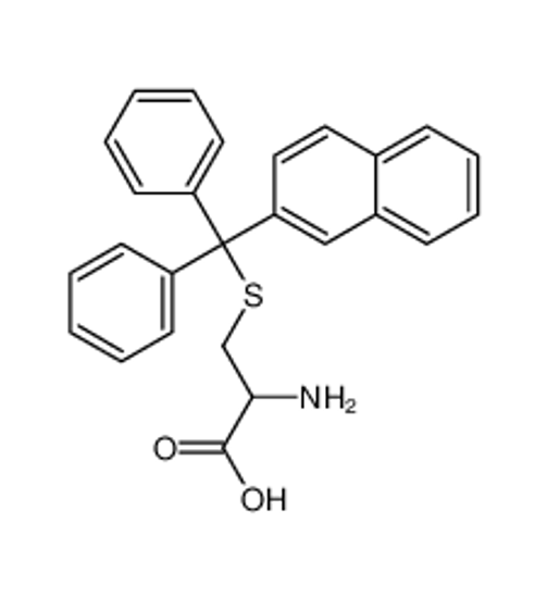 Picture of 2-amino-3-[naphthalen-2-yl(diphenyl)methyl]sulfanylpropanoic acid