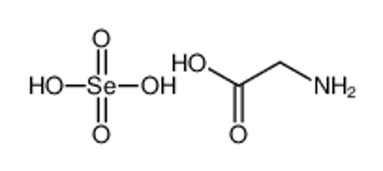 Picture of 2-aminoacetic acid,selenic acid