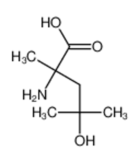Picture of 2-amino-4-hydroxy-2,4-dimethylpentanoic acid