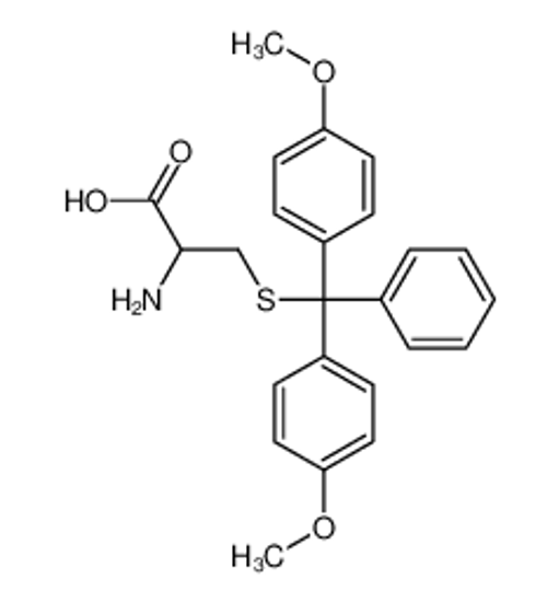 Picture of L-Cysteine, S-[bis(4-methoxyphenyl)phenylmethyl]-