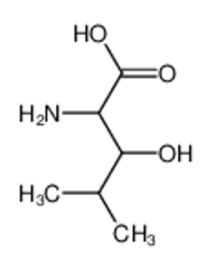 Изображение (2S,3R)-(+)-2-Amino-3-hydroxy-4-methylpentanoic acid