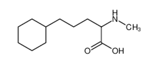 Picture of (2S)-5-cyclohexyl-2-(methylamino)pentanoic acid
