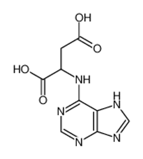 Picture of 2-(7H-purin-6-ylamino)butanedioic acid