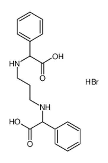 Picture of 2-[3-[[carboxy(phenyl)methyl]amino]propylamino]-2-phenylacetic acid,hydrobromide
