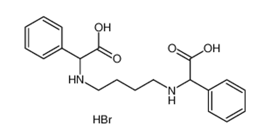 Picture of 2-[4-[[carboxy(phenyl)methyl]amino]butylamino]-2-phenylacetic acid,hydrobromide