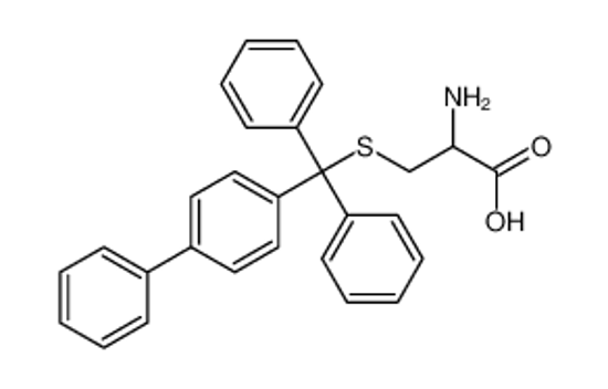 Picture of 2-amino-3-[diphenyl-(4-phenylphenyl)methyl]sulfanylpropanoic acid