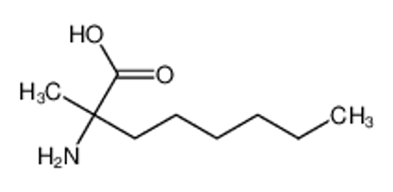 Picture of 2-amino-2-methyloctanoic acid