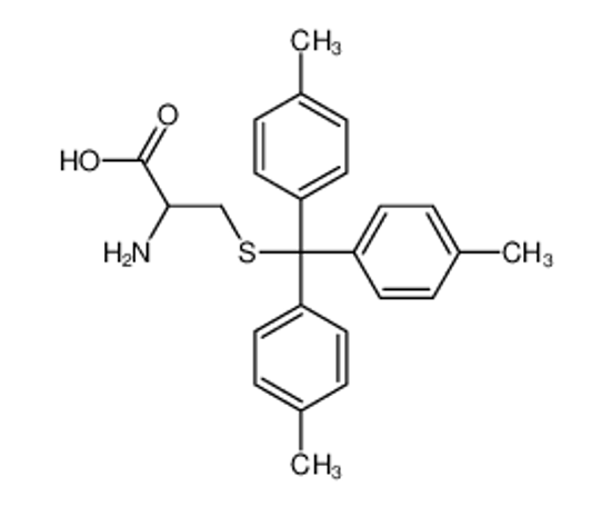 Picture of 2-amino-3-[tris(4-methylphenyl)methylsulfanyl]propanoic acid