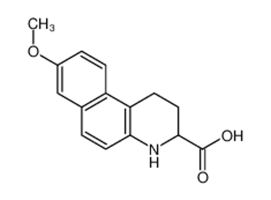 Picture of 8-methoxy-1,2,3,4-tetrahydrobenzo[f]quinoline-3-carboxylic acid
