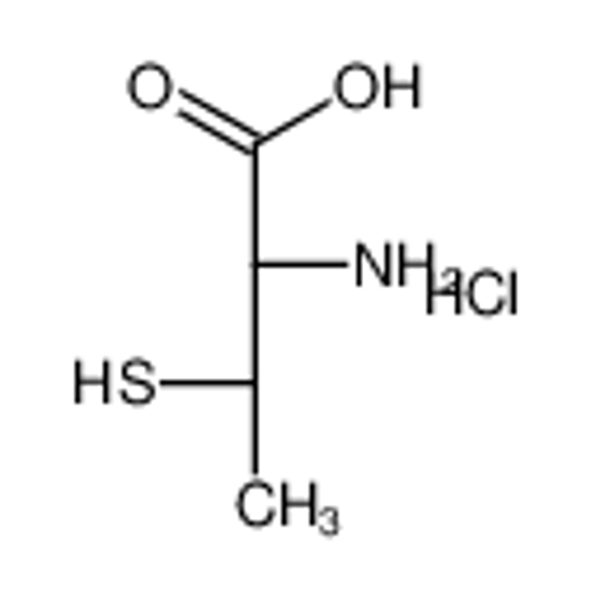 Picture of 2-amino-3-sulfanylbutanoic acid,hydrochloride